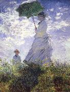 Claude Monet, A woman with a parasol